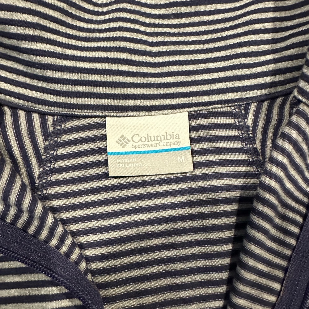 Columbia women’s half zip striped to. UW University of Washington. - Picture 8 of 8